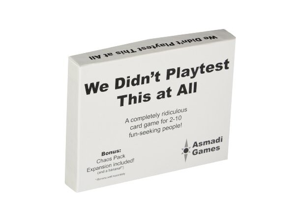 We Didnt Playtest This At All Kortspel 